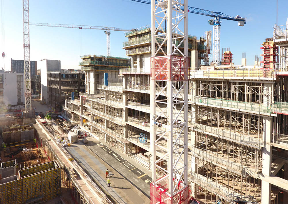 24 09 2018 Mecanoo’s Manchester Engineering Campus Development Tops Out 4